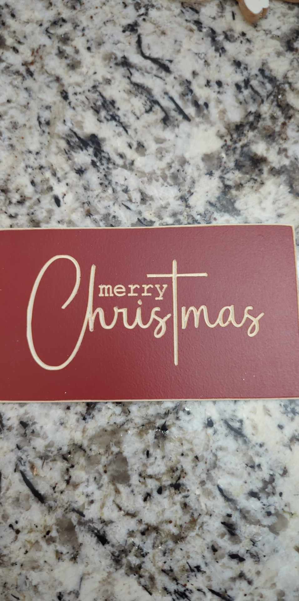 Merry Christmas Sign Small