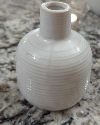 33315 Striped Bud Vase