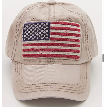 American Flag Vintage Baseball Cap