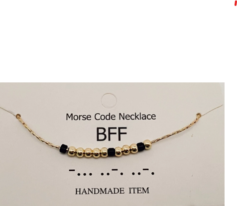 Morse Code Necklace