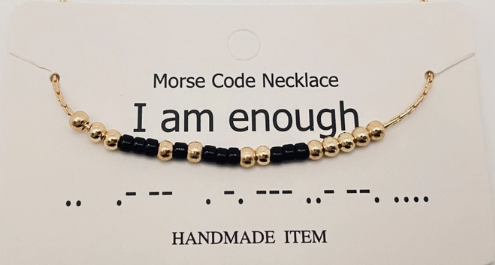 Morse Code Necklace