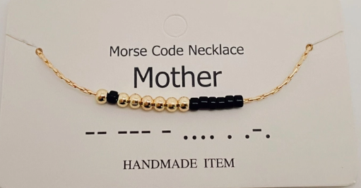 Morse Code Necklace