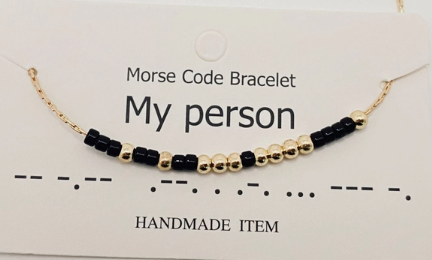 Morse Code Necklace