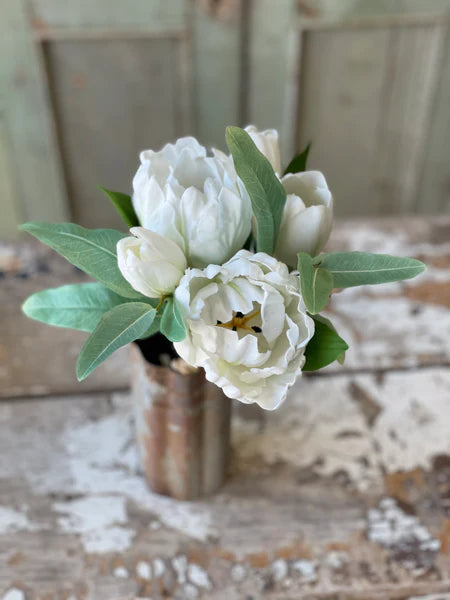 LV RH3704 Grand Opening Tulip | 12" | White