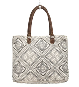 Myra S0745 Artisan Canvas Tote Bag
