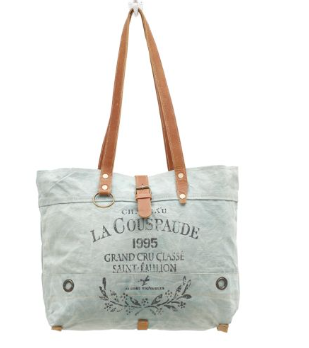 Myra S0814 LA COUSPAUDE Canvas Tote Bag