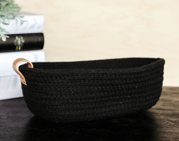 PD PDQP004B 10X5 Small Black Basket