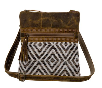 Myra S7353 Sand Weaver Small & Crossbody Bag