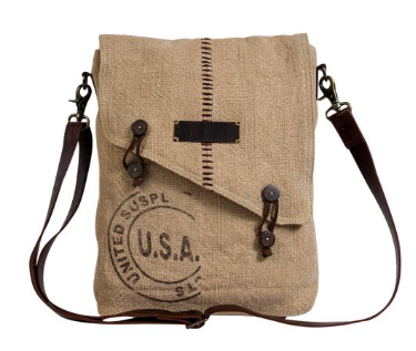 Myra S7526 U.S.A. Vintage-Look Shoulder Bag