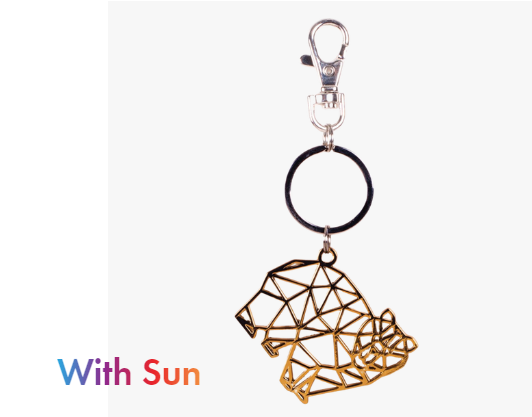 Del Sol Keychain Bear