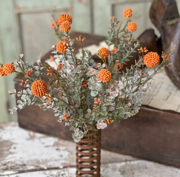 L&V FG6403 14" Fall Garden Bush Pumpkin