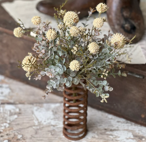 L&V FG6423 10"Fall Garden Bush Cream
