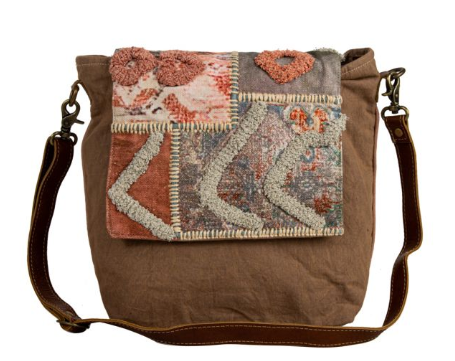 S8185 Myra Just Like Home Accent Stitch Shoulder Bag