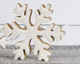 PD SPARKLE SNOWFLAKES MED PDMAB-002 (M)