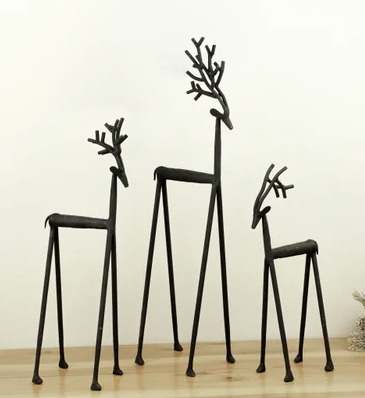 PD BLACK IRON DEER SM PDES23001 (S)