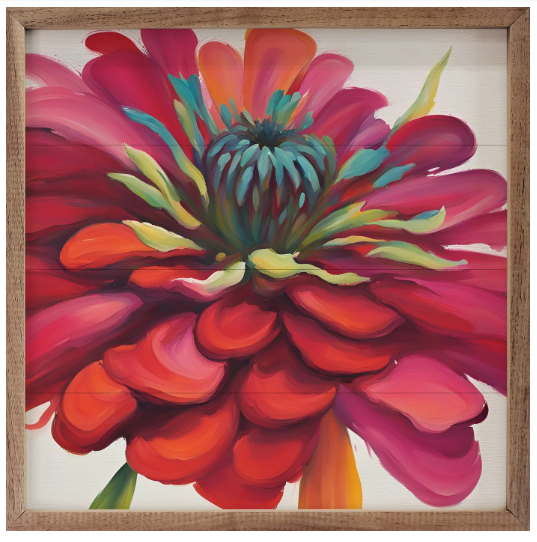 KH Zinnia White