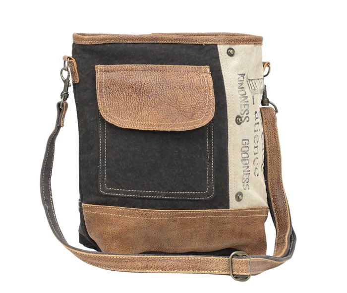 S0895 Myra Peace Pocket Shoulder Bag