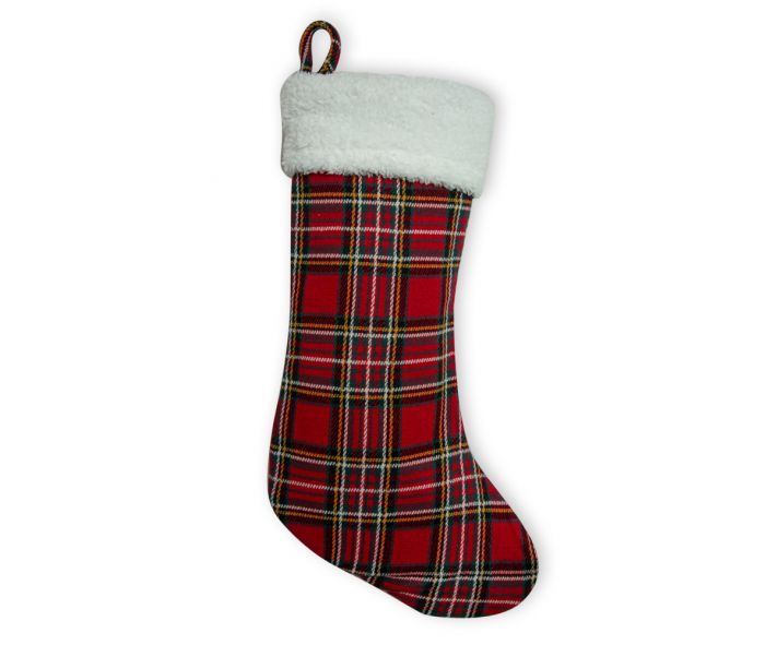 S7990 Myra Plaid a’Plenty Stocking