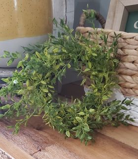 CWI F95274SG Green Wreath 9" Greenery