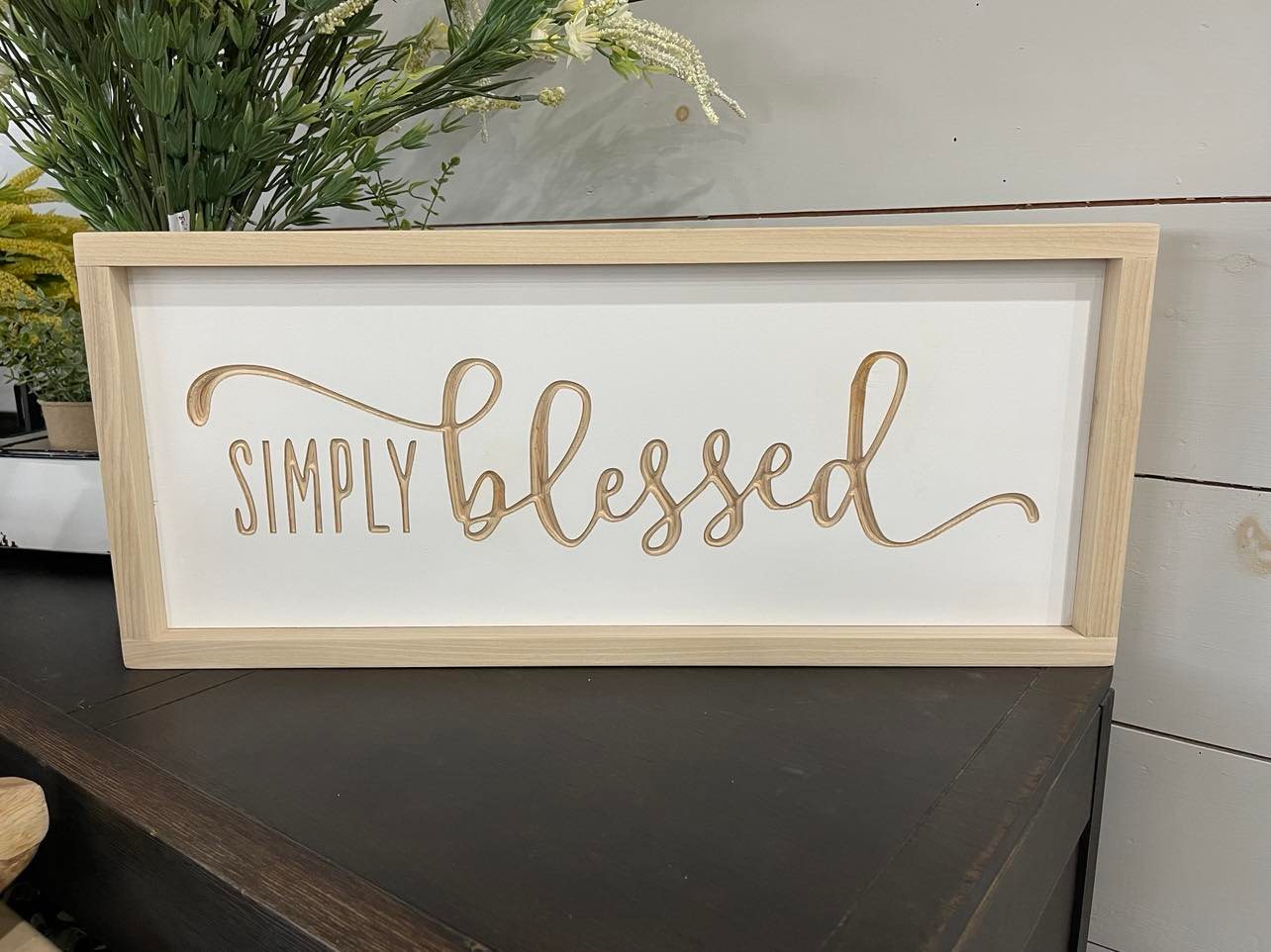Simply Blessed 10.5X24.5