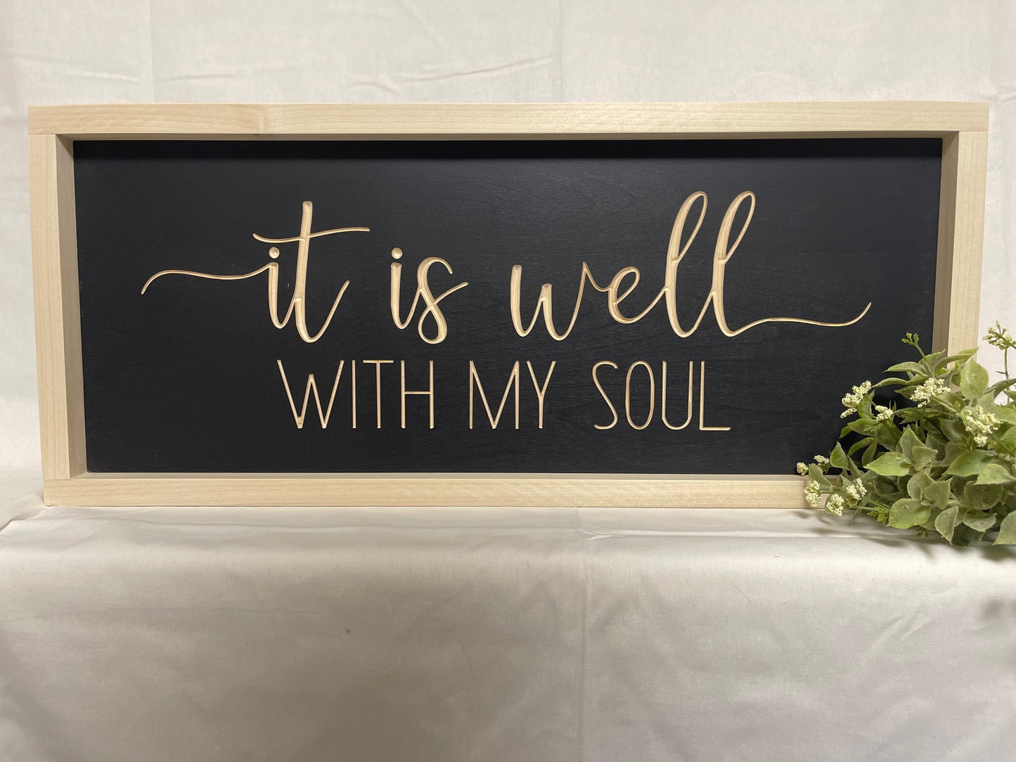 It Is Well 9X23 Wood Sign