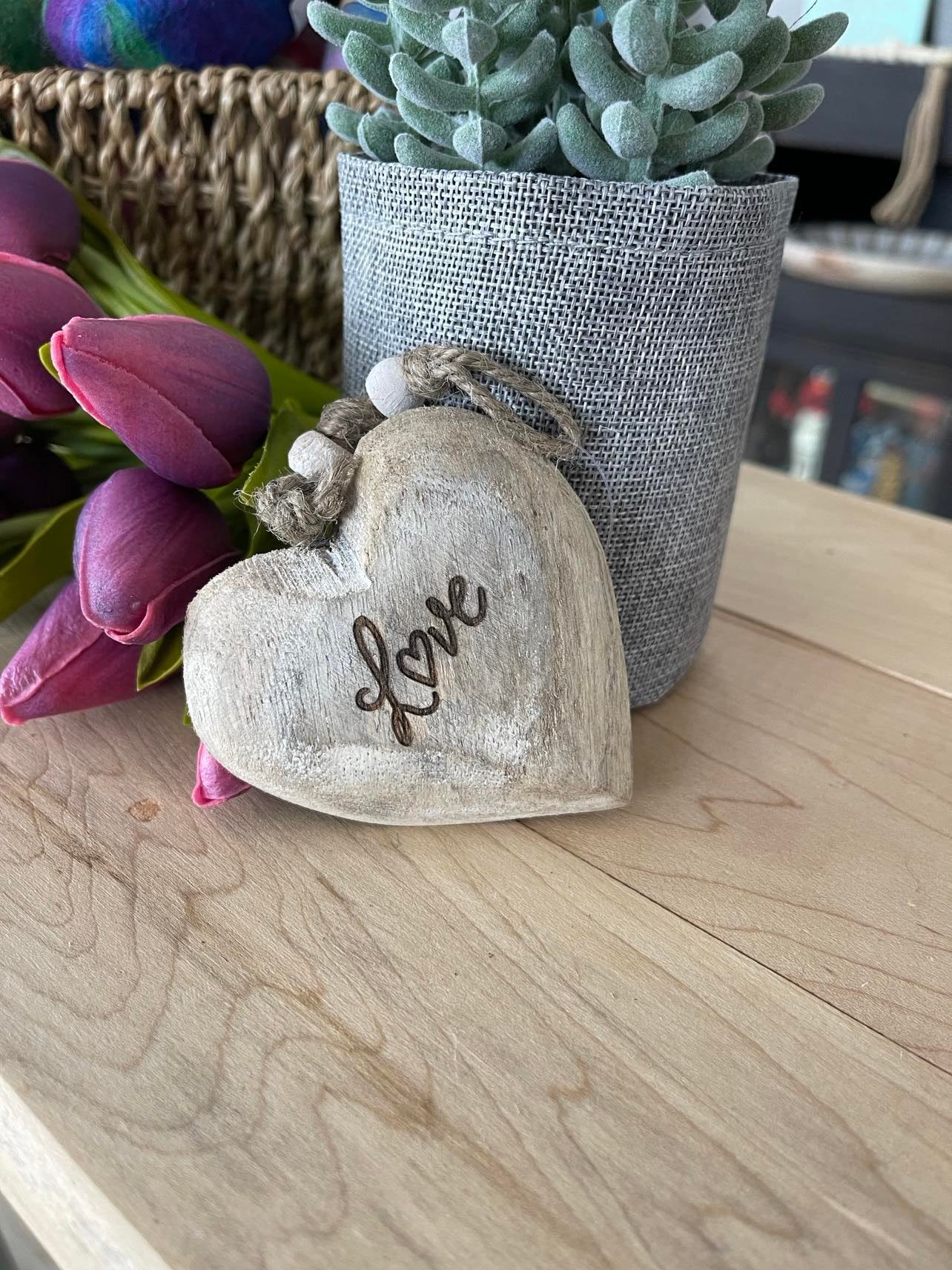 PD PDNC095 Heart Ornament Love