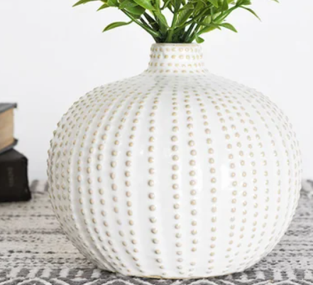 PD PD33296 Sand Dot Vase 6"