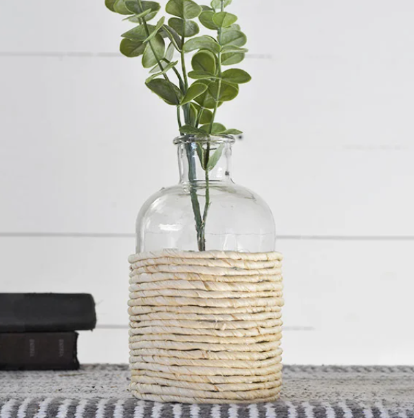 PD HX33160 8" Glass Weave Bottle
