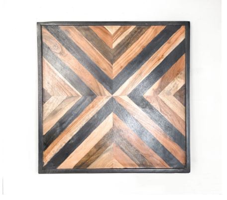 PD PDVI53 25" Stained Wood Wall Decor