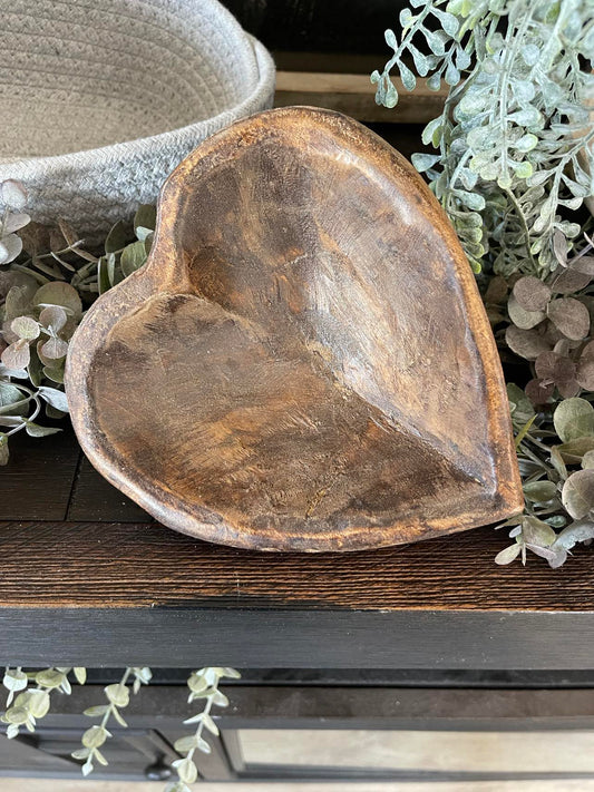 Heart Shaped Dough Bowl
