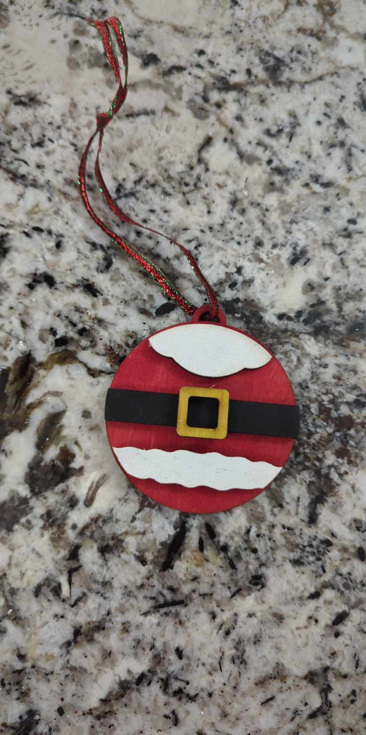 TW Wood Ornament Round