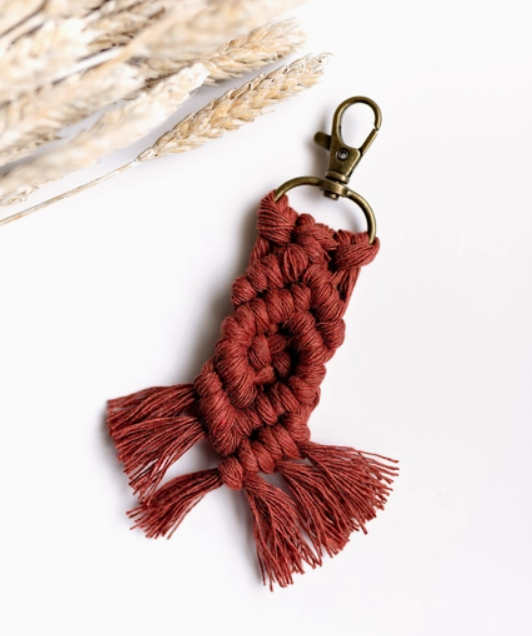 Macrame Keychains | Boho Keychain