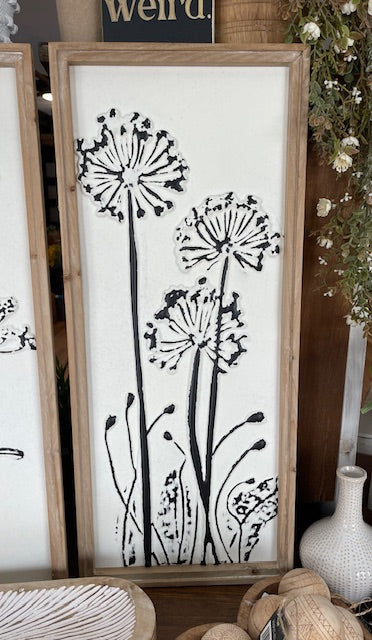 PD HX14350 METAL STEM WALL ART