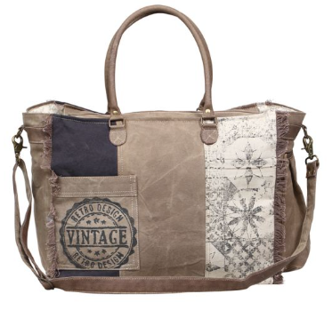 Myra S1200 RETRO PRINT WEEKENDER BAG
