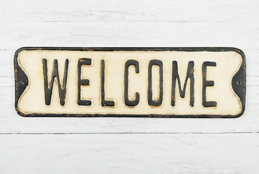 PD HX35878 Welcome Street Sign