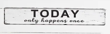 PD HX07164 Today Tin Sign