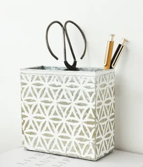 PD HX37026 6" Design 2 Slot Metal Organizer