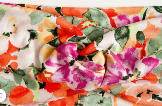 Headband Adult/Teen Bright Floral