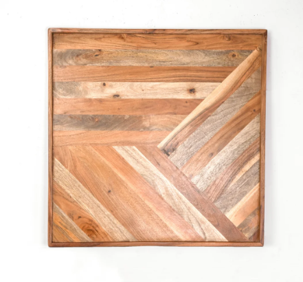 PD PDV152 24" Mixed Wood Wall Decor
