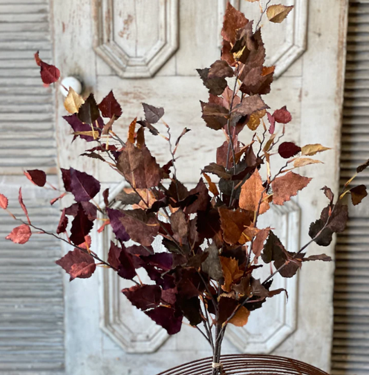 L&V YL87261 41" Falling Leaves Spray Sienna
