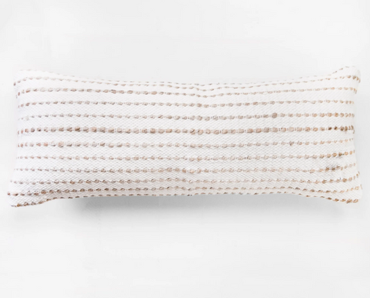 PD PDSJ022 12"X32" Cotton Jute Pillow