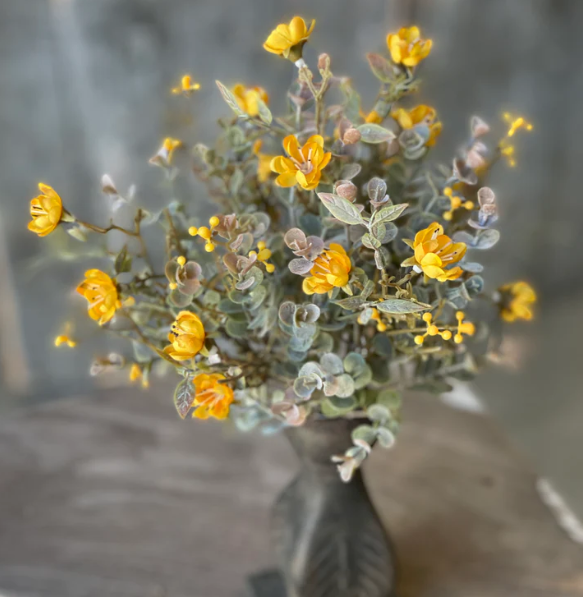 L&V FG5560 11" Chalice Blooms Bush Mustard