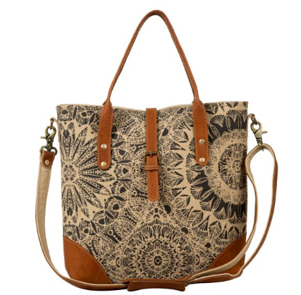 Myra S7938 Le Medallion Vintage Cut Shoulder Bag