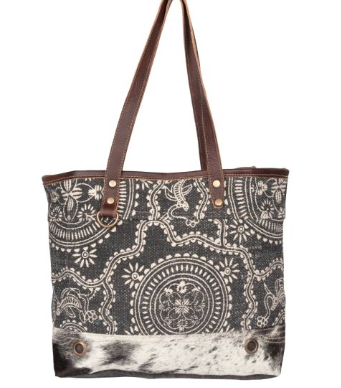 S2233 Myra Blue Eternity Tote Bag