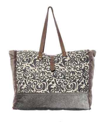S1142 Myra Floral Weekender Bag