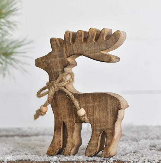 PD PDBA21005 6" Wood Deer