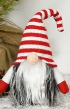 PD Red Striped Hat Gnome PD1812002