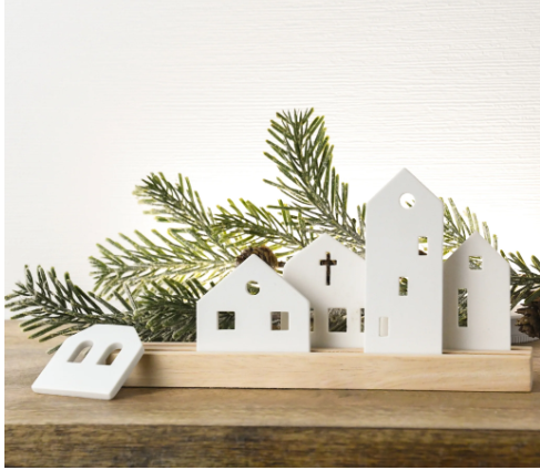 PD CERAMIC HOUSE TABLETOP PDDX2302