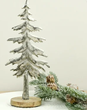 PD 7.9" ALUM. WOOD TREE TABLETOP PDAD2305
