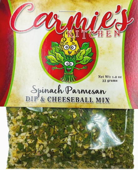 Carmie's Spinach Parmesan Dip & Cheeseball Mix